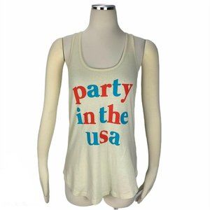 Tipsy Elves Medium Tank Top Party In The USA Racer